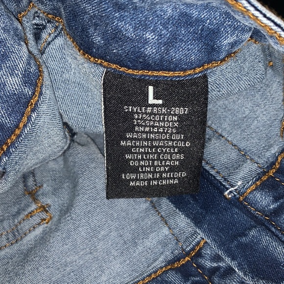 American Bazi tight jean skirt - Picture 2 of 3